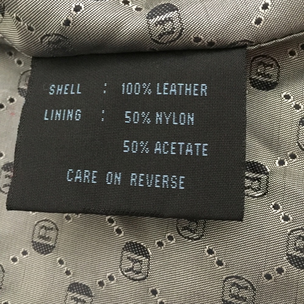 Kenneth Cole leather jacket - Picture 5 of 6